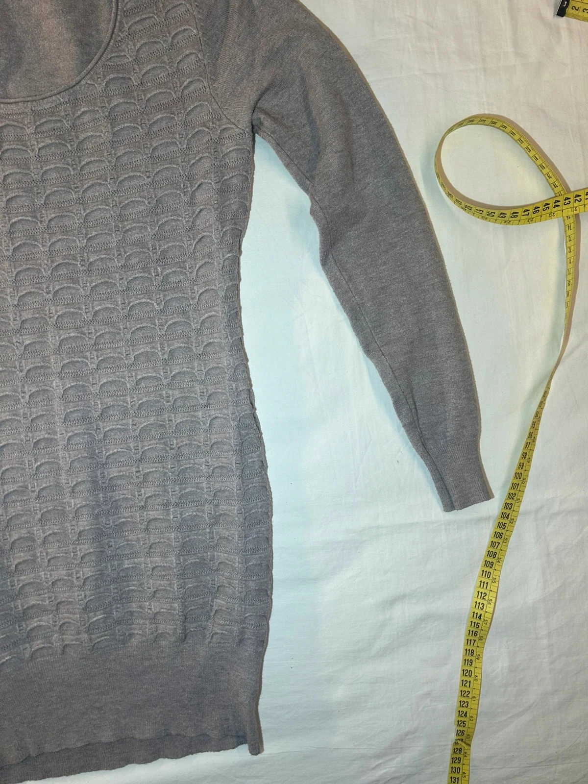 Grijze vintage lange winterjurk – photo 3